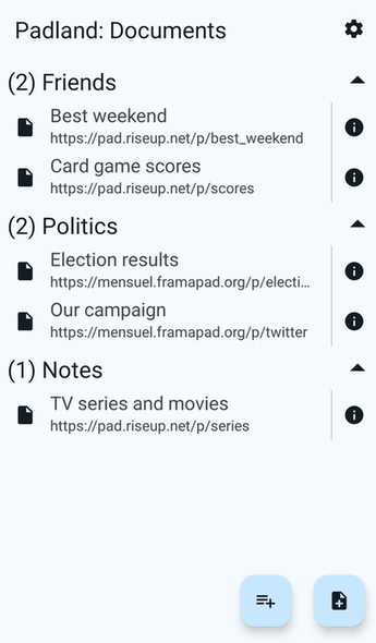 Padland screenshot