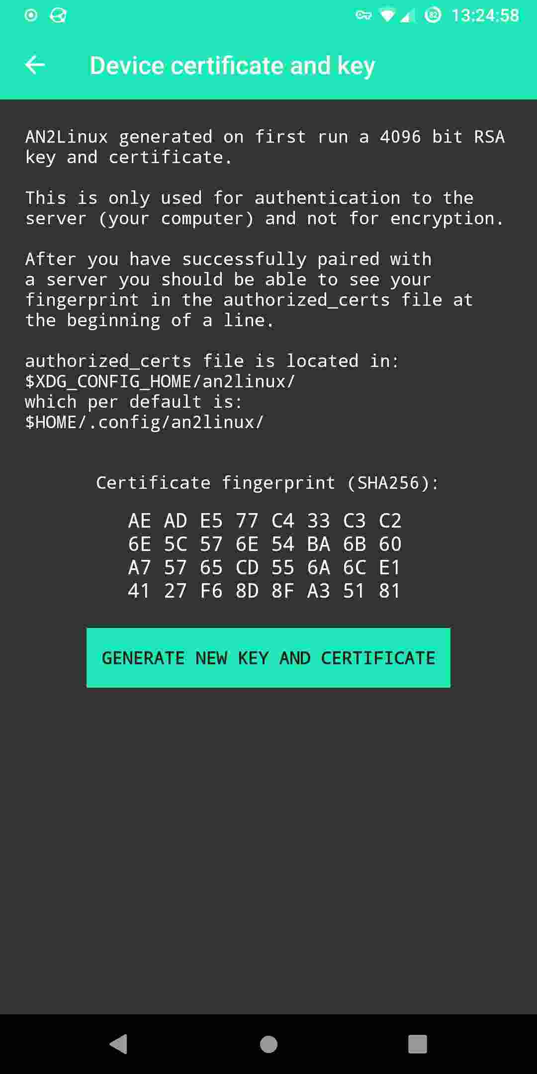 AN2Linux screenshot