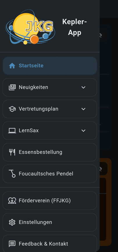 Kepler-App screenshot