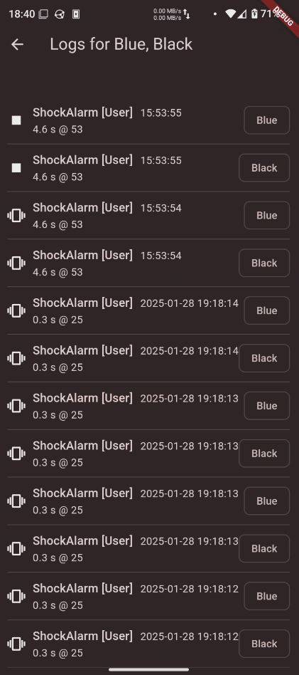 ShockAlarm screenshot