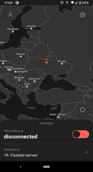 IVPN screenshot