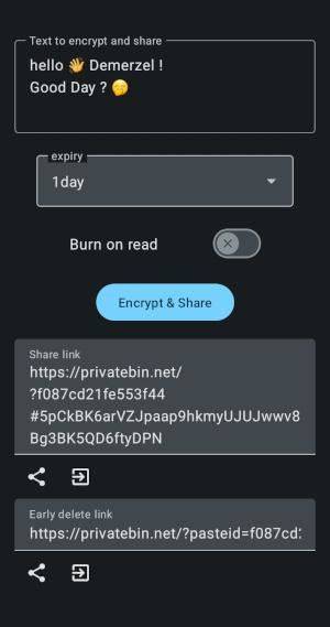 Share Paste O2 screenshot