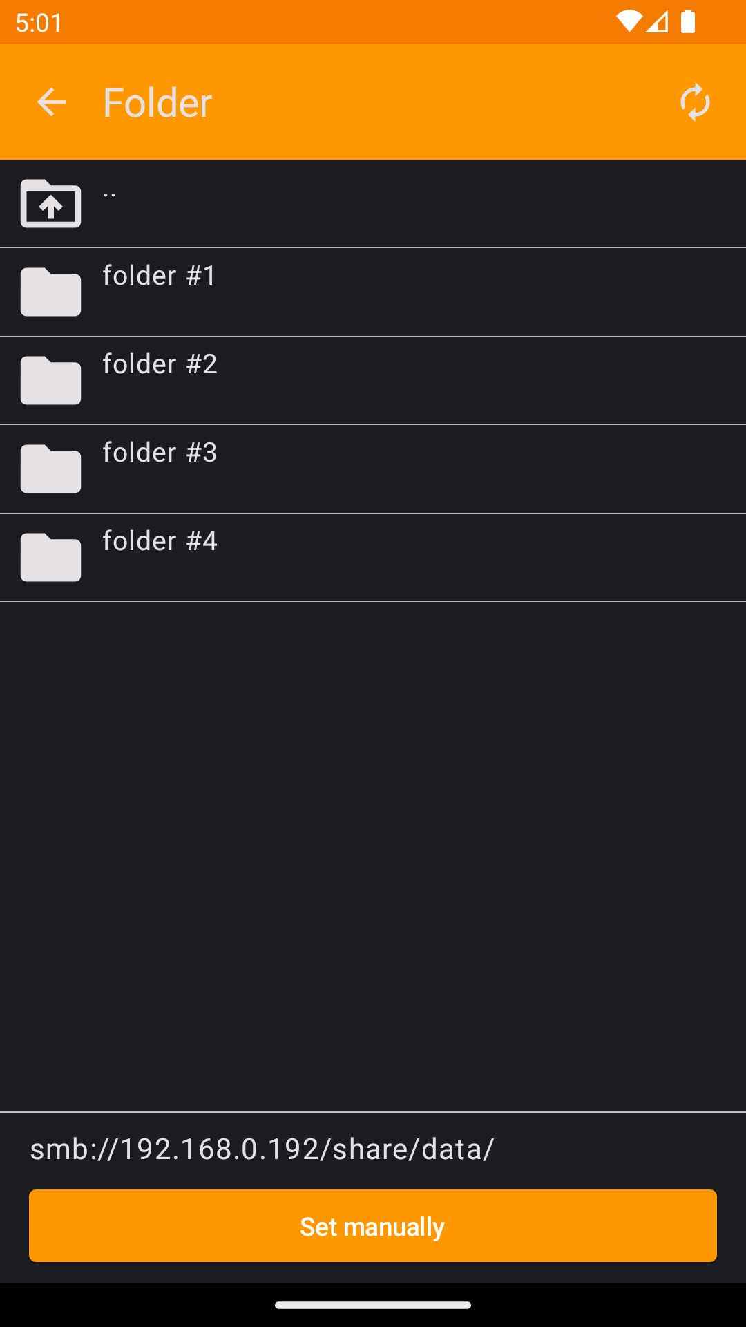 CIFS Documents Provider screenshot