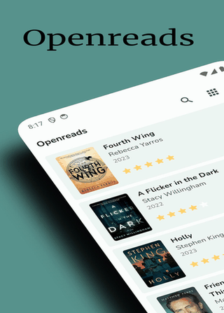 Openreads screenshot