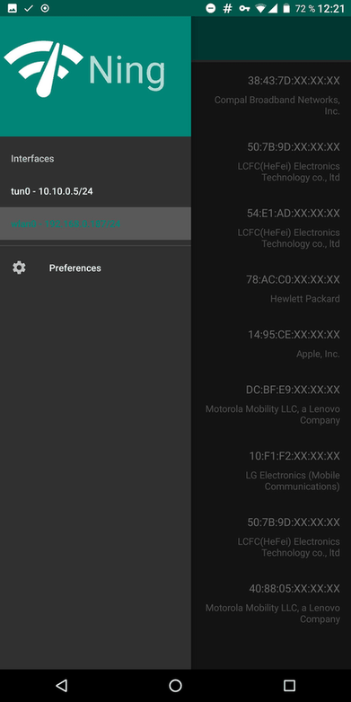 Ning screenshot