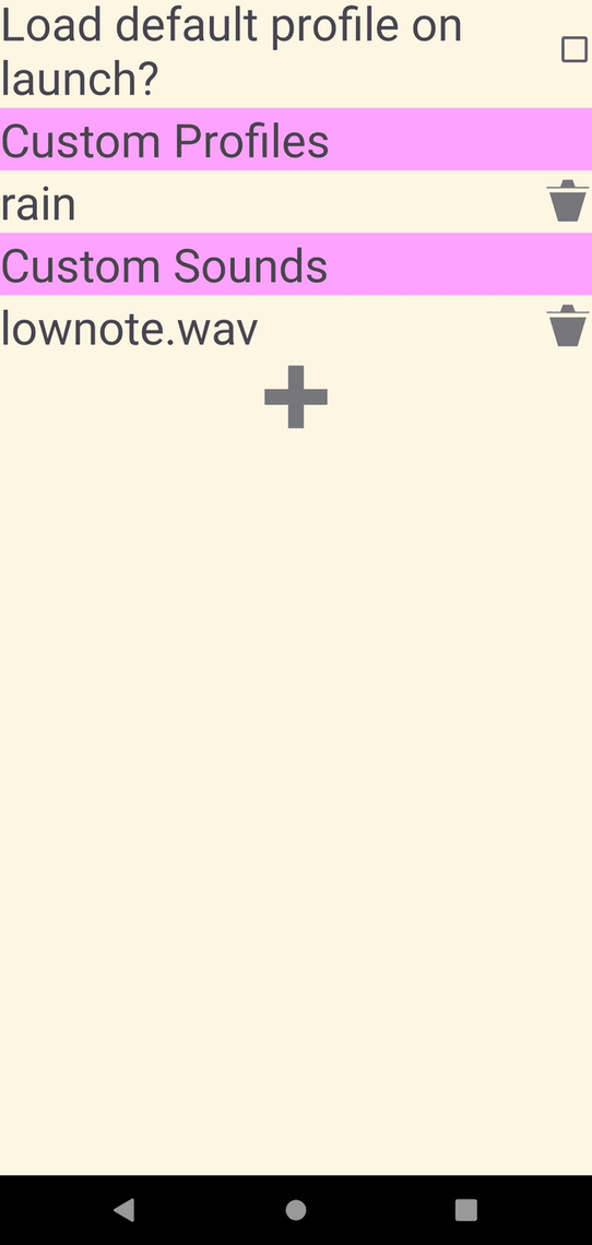 Soothing Noise Player screenshot