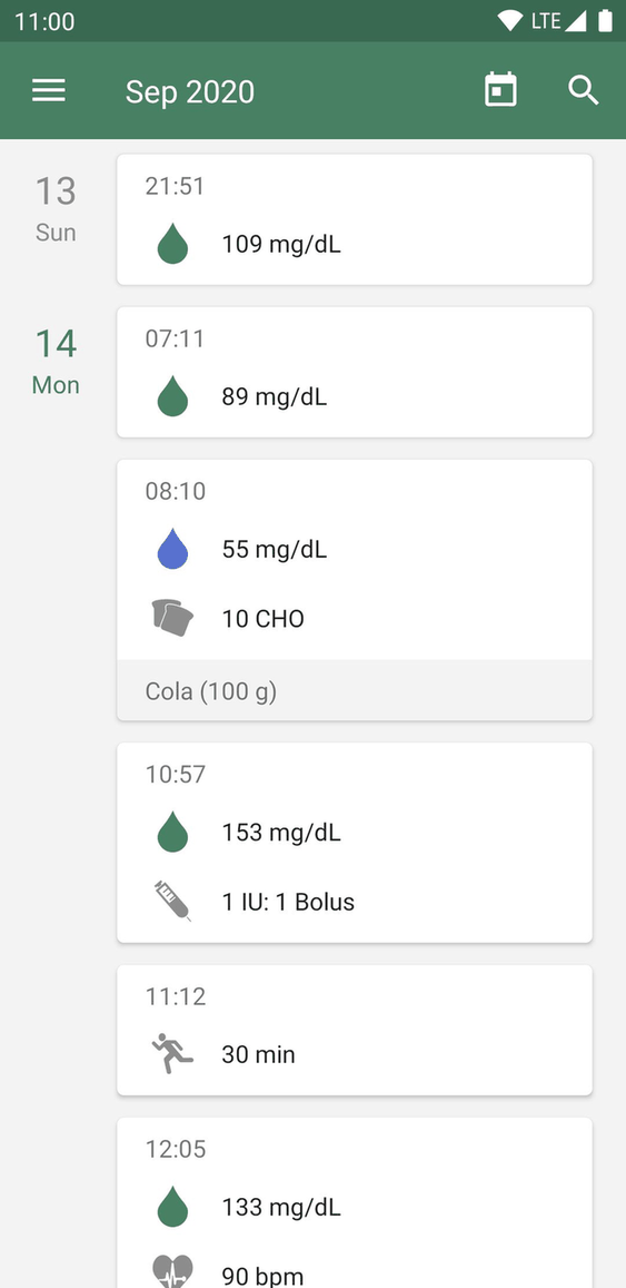 Diaguard: Diabetes Diary screenshot