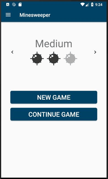 Minesweeper screenshot