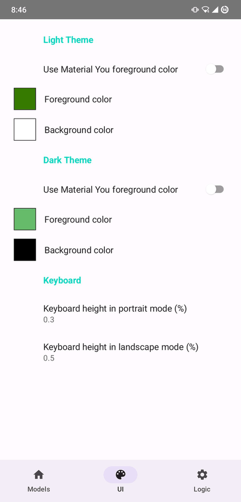 Sayboard screenshot