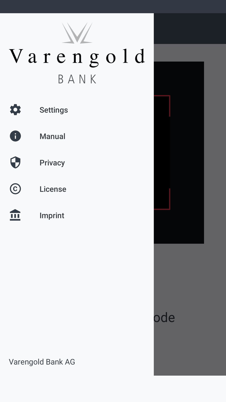 Varengold activeTAN screenshot