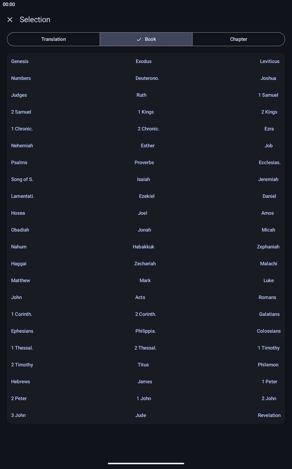 OpenBible screenshot