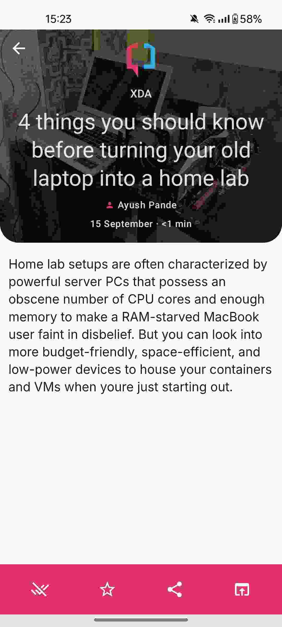 Readrops screenshot