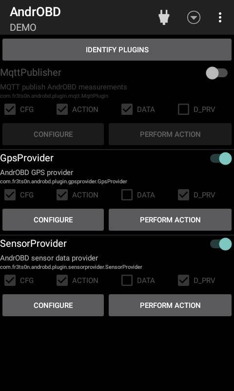 AndrOBD GpsProvider screenshot