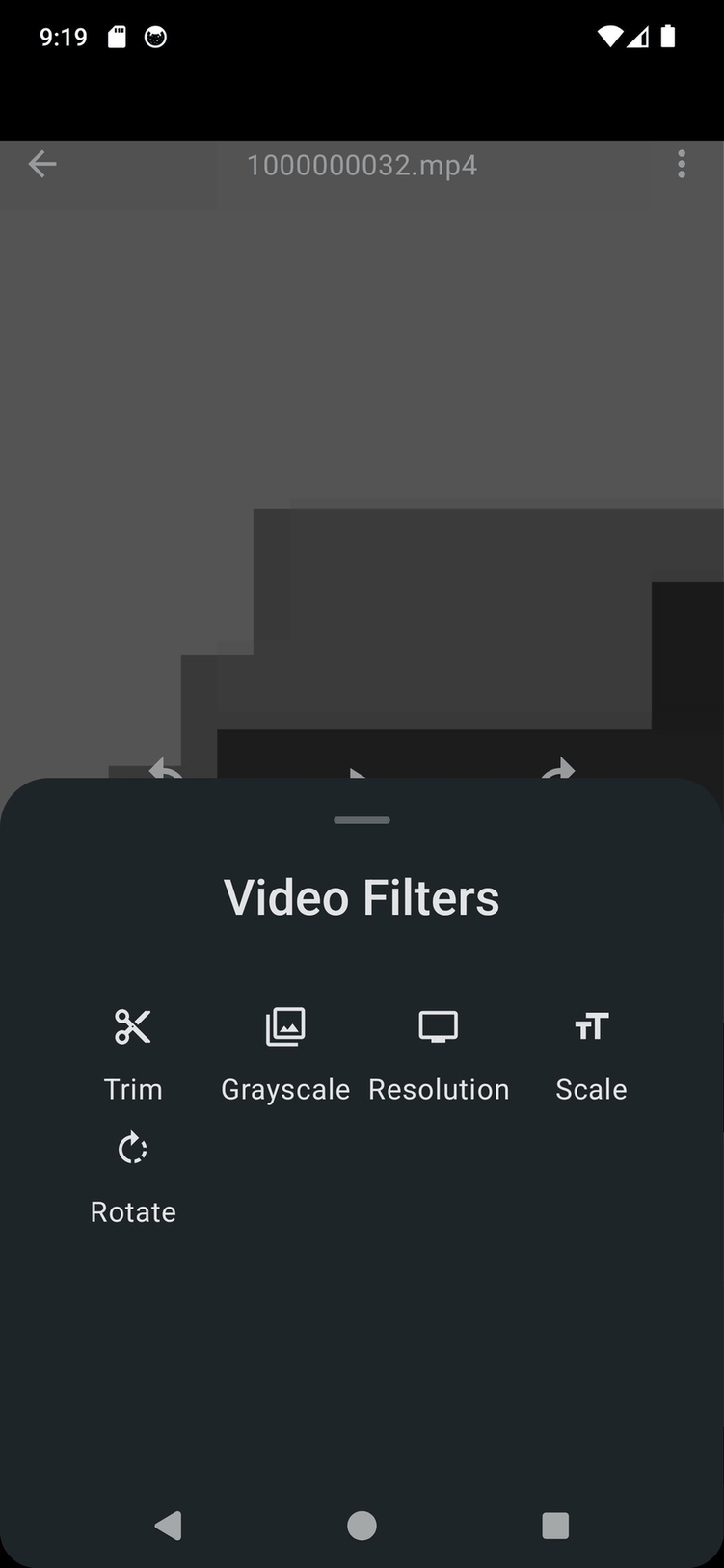 Open Video Editor screenshot