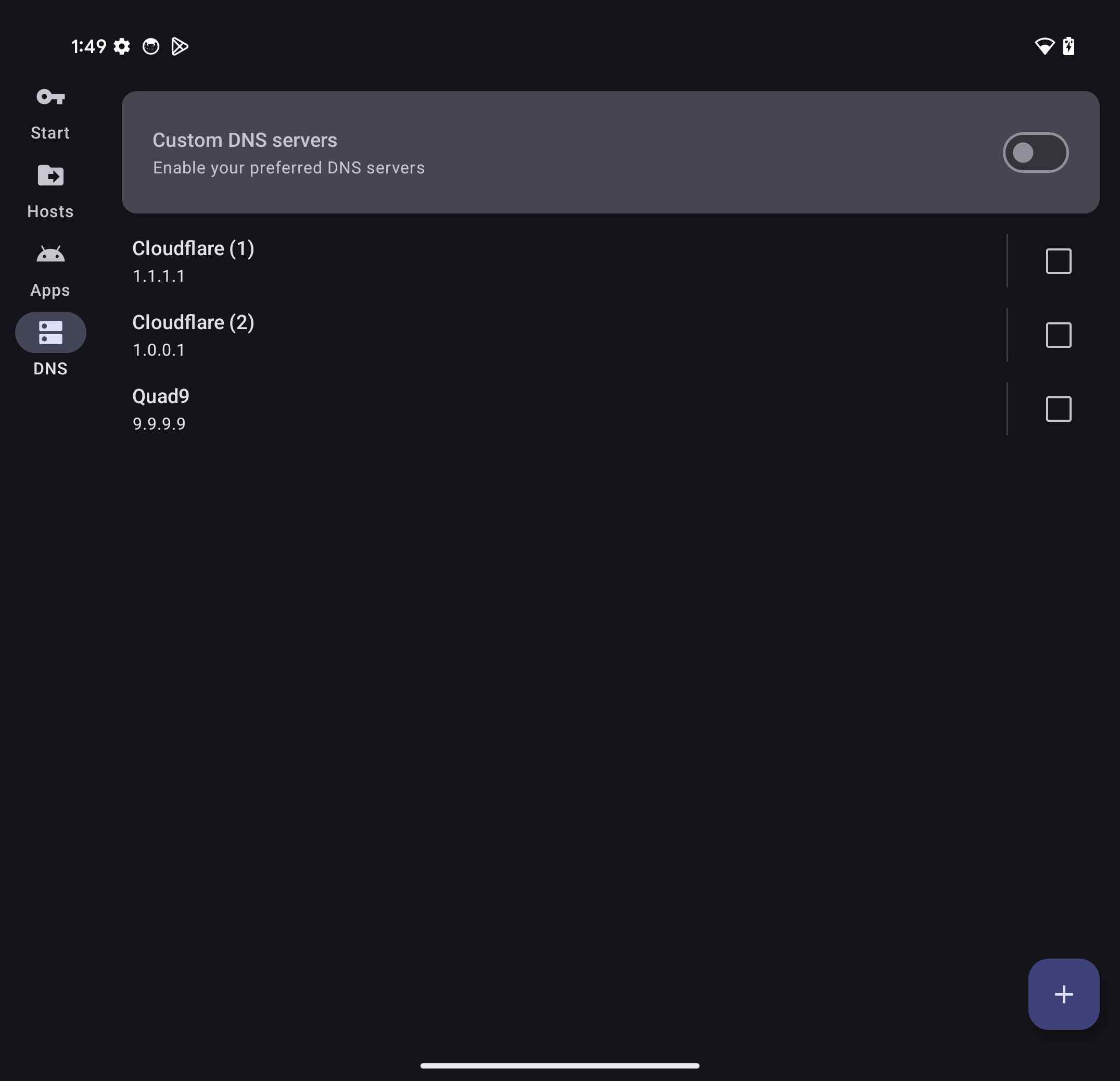 DNSNet screenshot