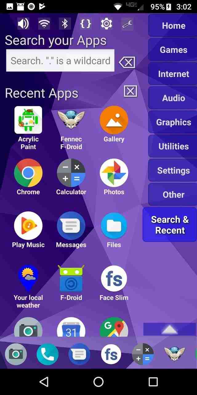LaunchTime Homescreen screenshot