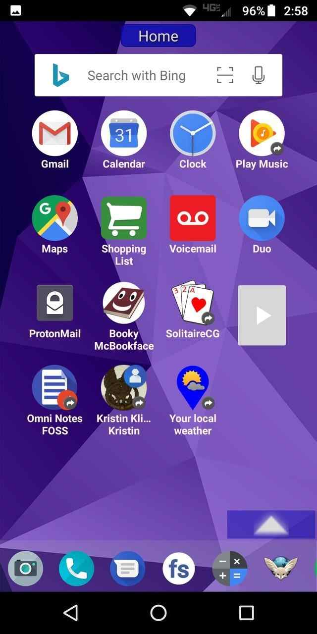 LaunchTime Homescreen screenshot
