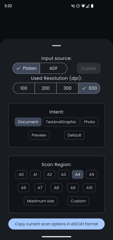 ScanBridge screenshot