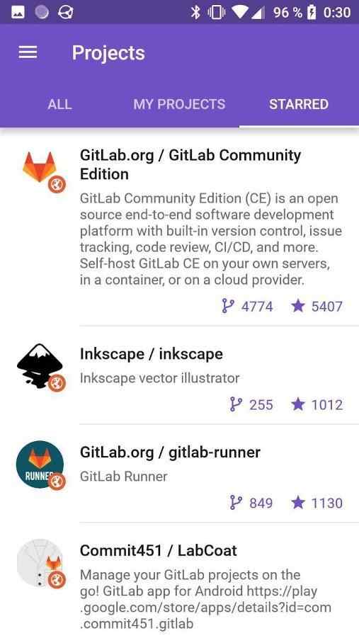 GitFox screenshot