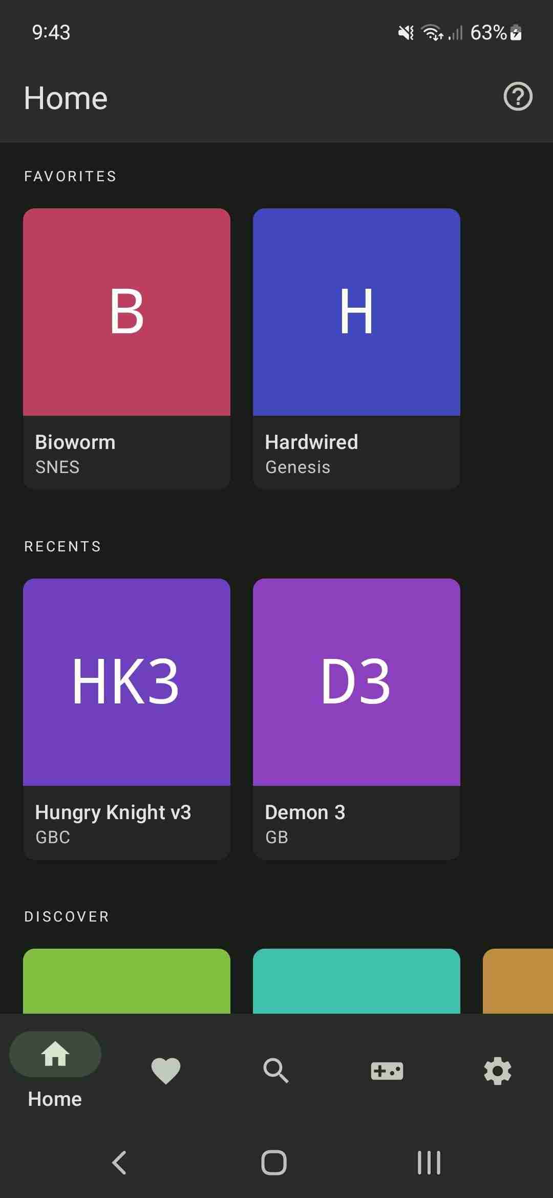 Lemuroid screenshot