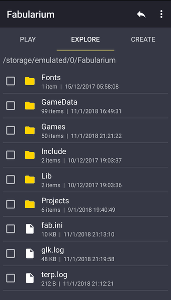 Fabularium screenshot