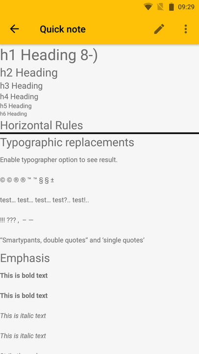 EteSync Notes screenshot
