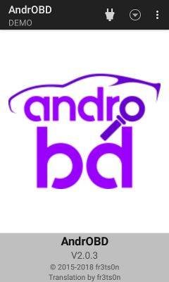 AndrOBD screenshot