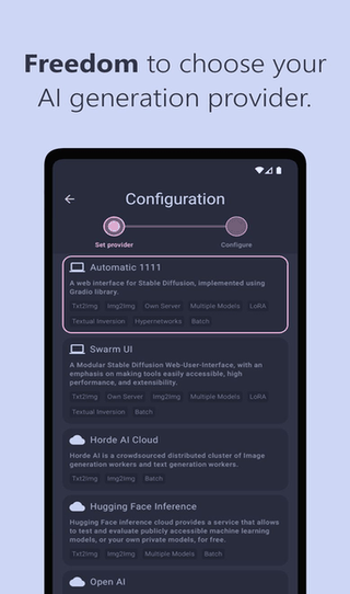 SDAI FOSS screenshot