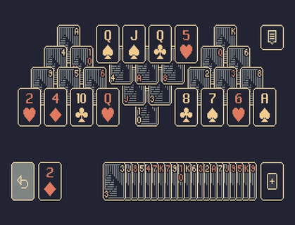TriPeaks screenshot