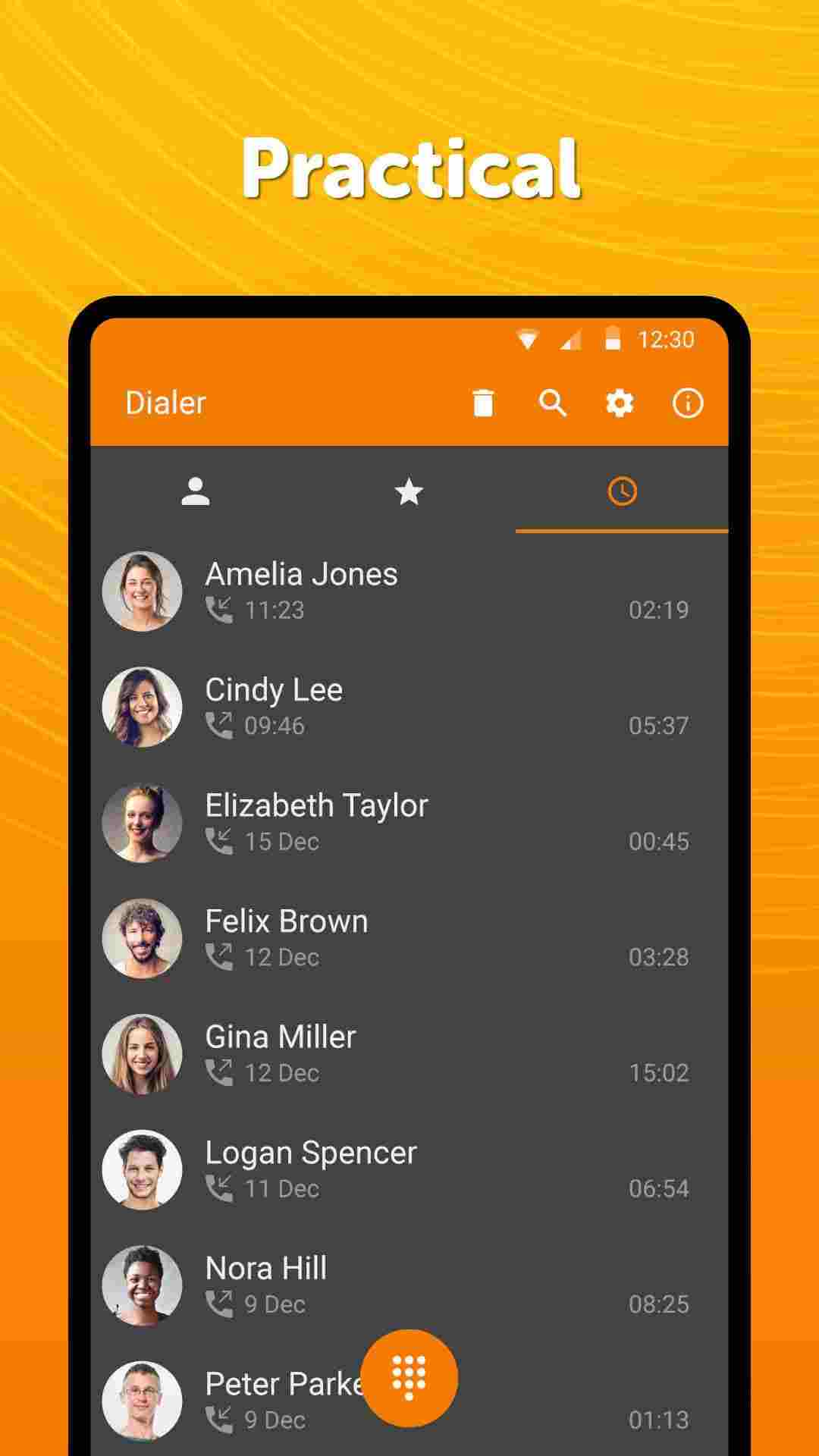 Simple Dialer screenshot