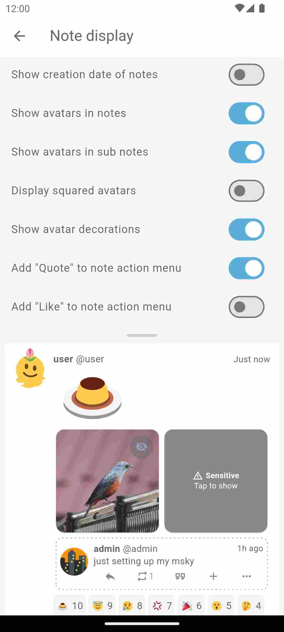 Aria for Misskey screenshot