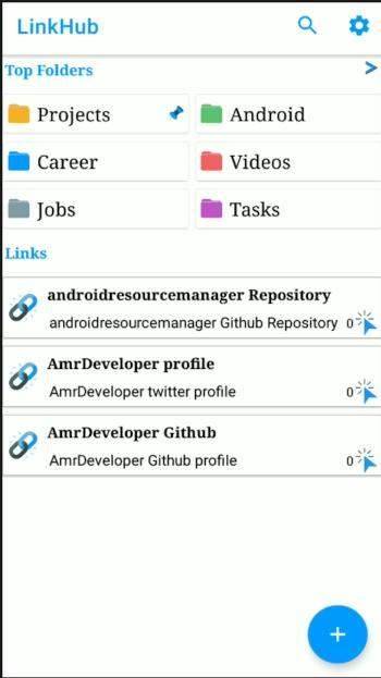 LinkHub screenshot