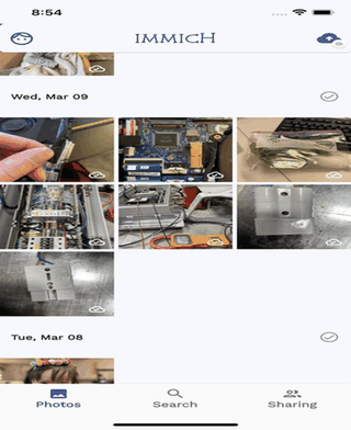 Immich screenshot