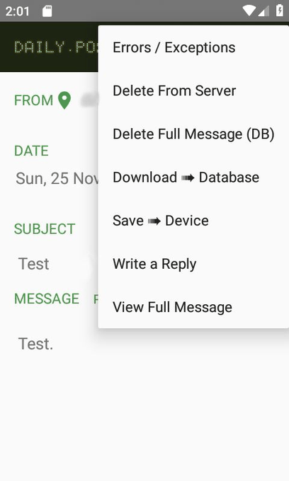 Inbox Pager screenshot