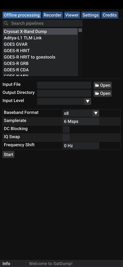 SatDump screenshot